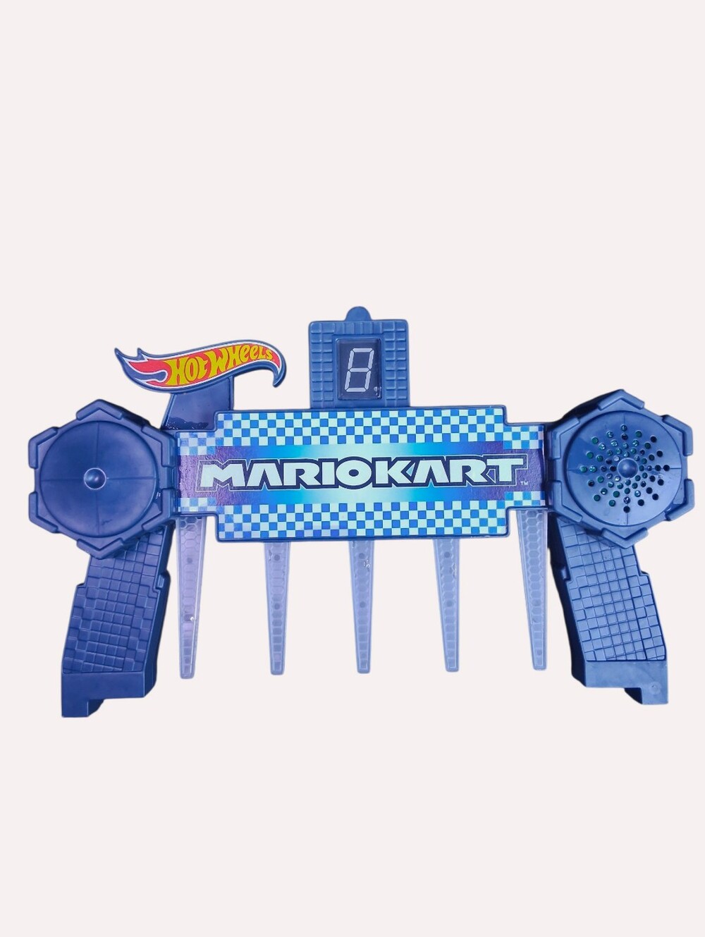 Hot Wheels Mario Kart Rainbow Road Raceway Replacement Part Finish Line Toy